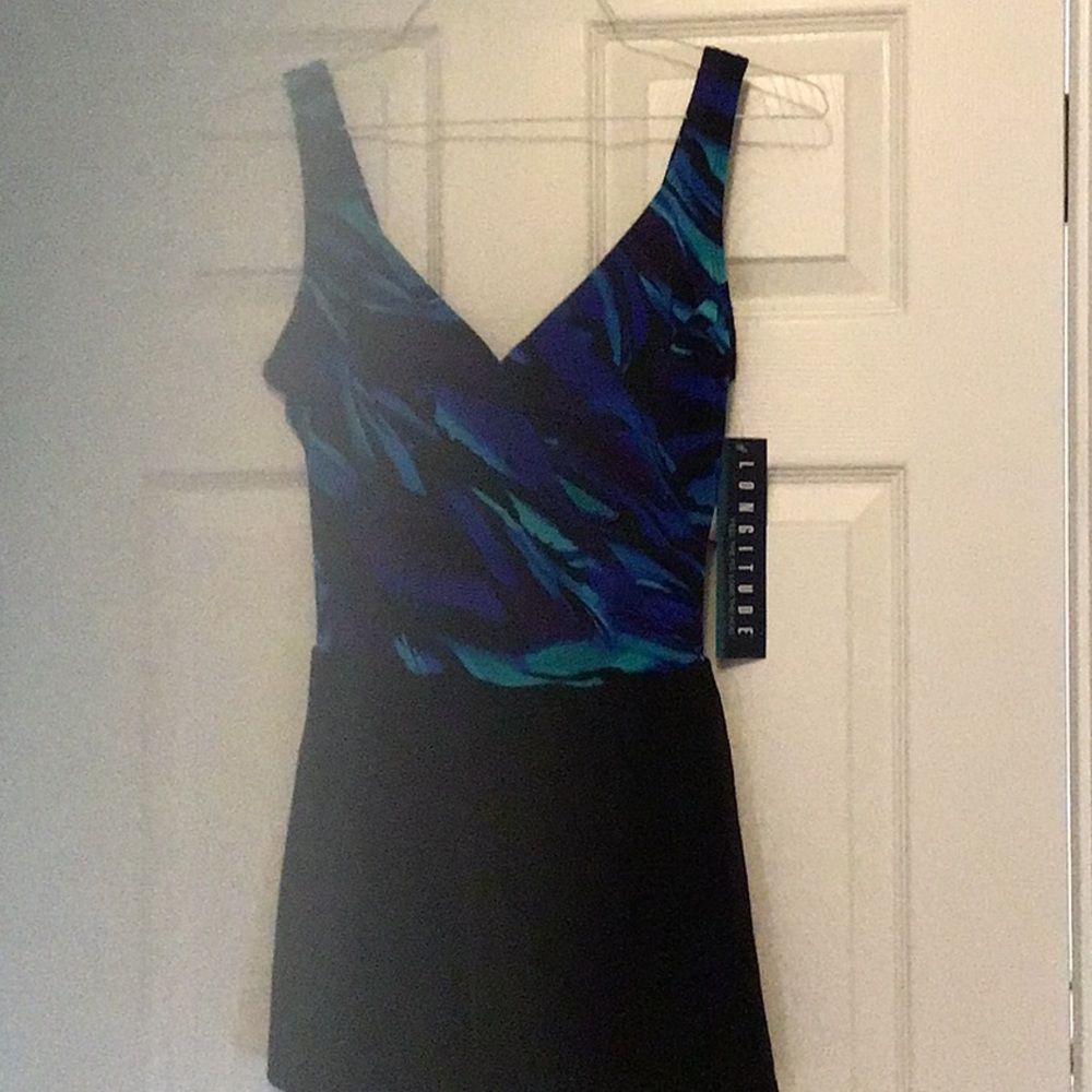 Longitude one piece bathing suit